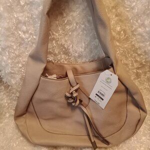 Time and Tru Brooks Beige Hobo Shoulder Bag- NWT